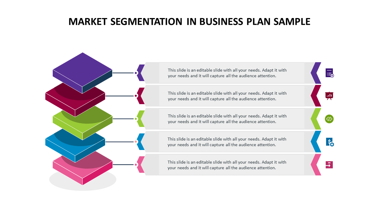 business plan market share example